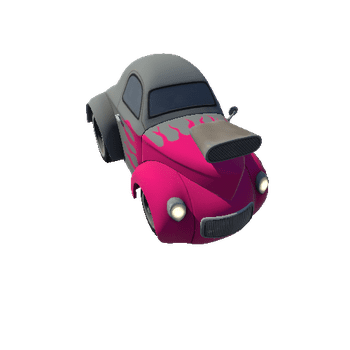 Cartoon Hot Rod MK2 silver